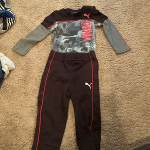 baby boys puma set